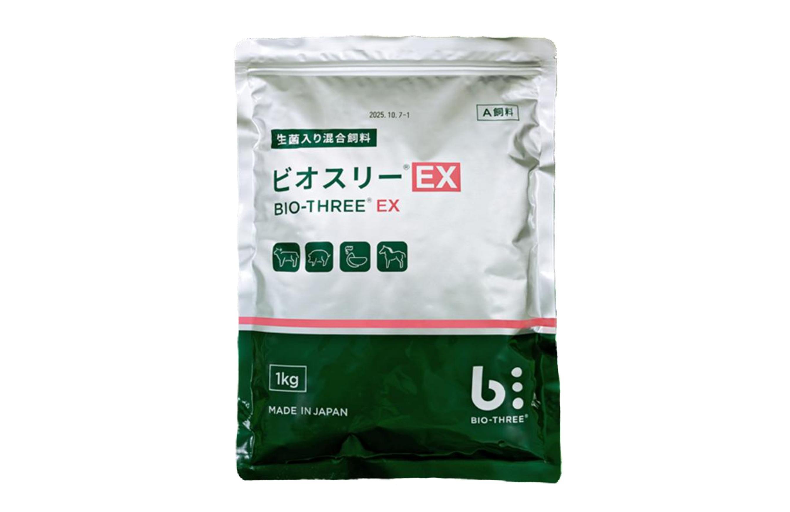 生菌入り混合飼料「ビオスリー EX」