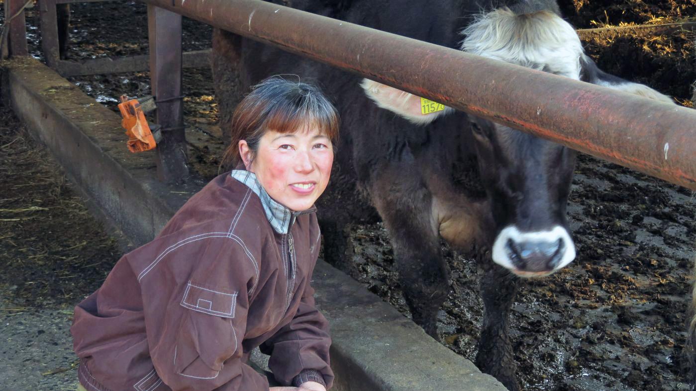 新得LFSを2期生として卒業し、新得町内で就農した西尾文生さん
